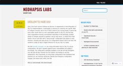 Desktop Screenshot of labs.neohapsis.com